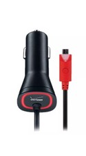Verizon Vehicle micro-USB Car Charger with FastCharge 2.0 Technology w/LED Light