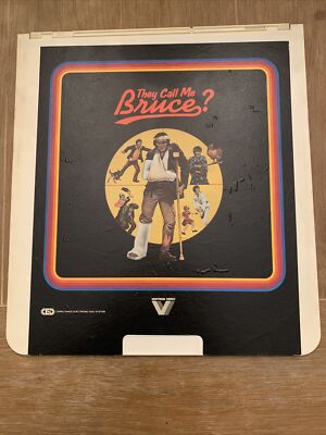 They Call Me Bruce? 1982 Comedy/ Bruce Lee Spoof CED Video Disc