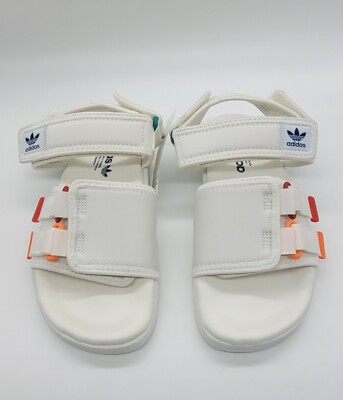 Adidas Originals Adilette 4.0 Sandal \'White Scarlet True Orange\' GZ8828 Adilette Sandal 4.0  main image 4