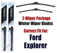 WINTER Wipers 2pk Super-Premium fit 2019 Ford Explorer 35260/220