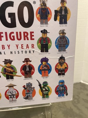 LEGO Minifigure Year By Year - A Visual History 1970s - 2013 VG  