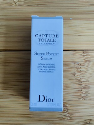 Dior Capture Totale Super Potent Serum Intense Sample Size Travel 3ml/0.10oz
