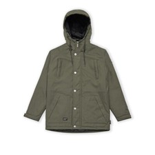 Seventyseven Olive Hooded Parka Jacket