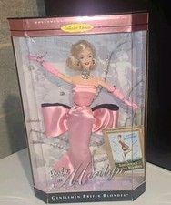 MARILYN MONROE BARBIE 1997 Mattel GENTLEMEN PREFER BLONDES, New In Box