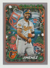 2024 Topps Holiday Silver Glitter #H196 Eloy Jimenez - Baltimore Orioles