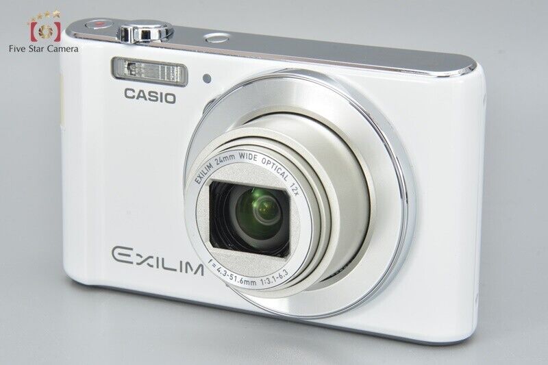 Casio EXILIM EX-ZS240 White 16.1 MP Digital Camera w/ Box | eBay Casio EXILIM EX-ZS240 White 16.1 MP Digital Camera w/ Box | eBay