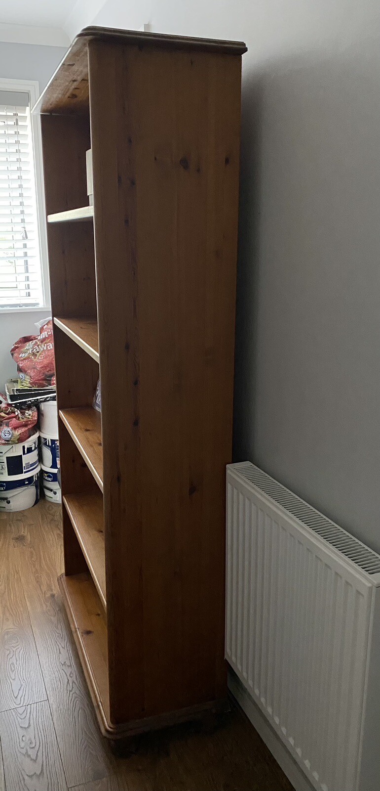 Solid wooden book shelf eBay