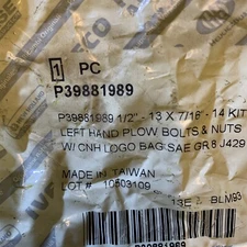 6 CNH Bolt Kits P39881989