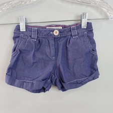 Mini Boden shorts size 5Y blue functional pocket