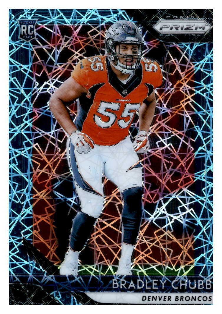 2018 Panini Prizm Prizm Lazer Bradley Chubb 204
