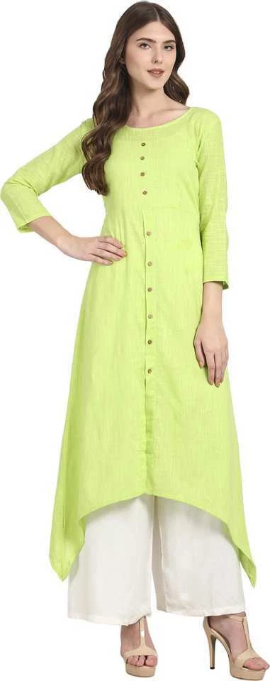 Buy Safoora Creation Stylish Women's Rayon A-Line Kurta | Kurti for  Ladies/Ethnic Wear/Traditional Dresses/Indian Wear (Small) Yellow at  Amazon.in