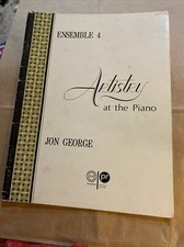 Artistry At The Piano Ensemble 4 Jon George Belwin, 1981