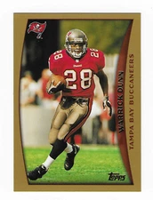 1998 Topps Football Card Warrick Dunn Tampa Bay Buccaneers #20