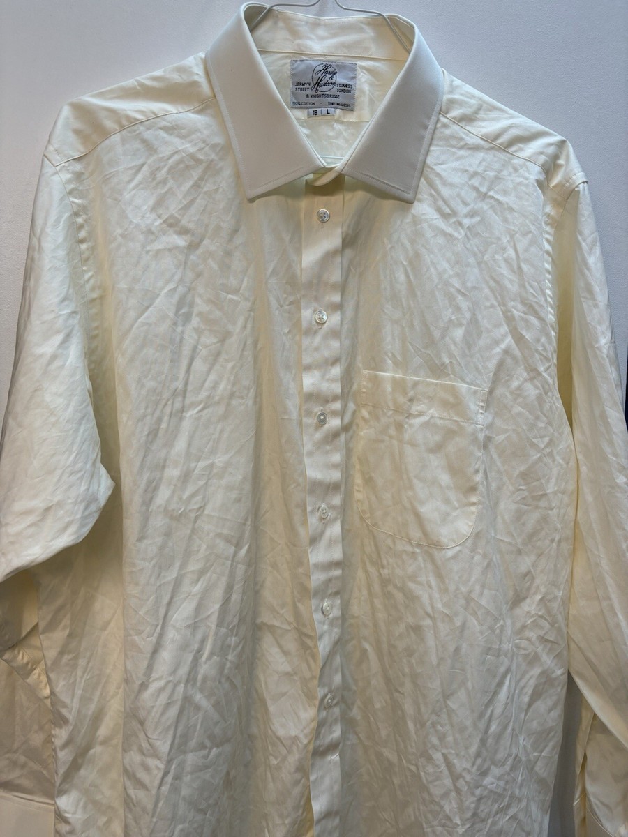 Jermyn London Shirt Makers HILDITCH KEY Of Jermyn Street, Pale