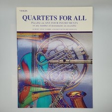 Quartets For All Violin Sheet Music Book