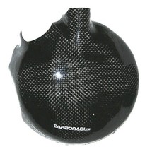 Kawasaki ZX6R 2000-2002 Cover Motore Coperchio Frizione IN Carbonio