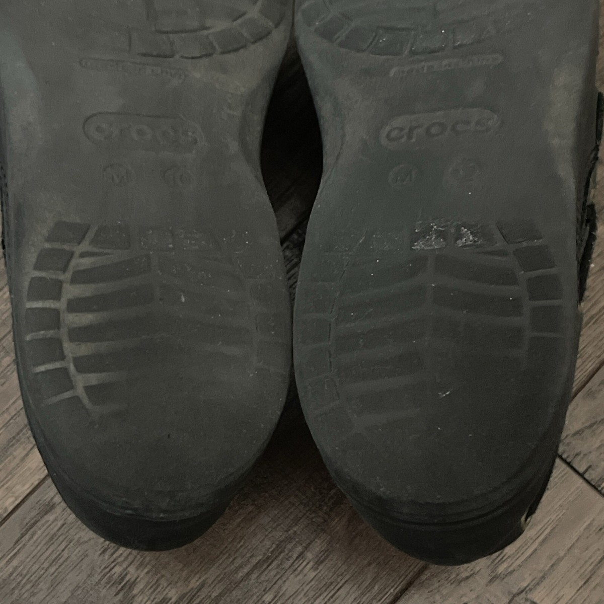 CROCS Mens Cove Sport Boat Shoes Sz 10 Loafer Slip On Lace 