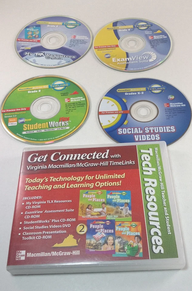 Tech Resources Get Connected with Virginia MacMillan McGraw-Hill Timelinks K-2! - Image 4 of 4