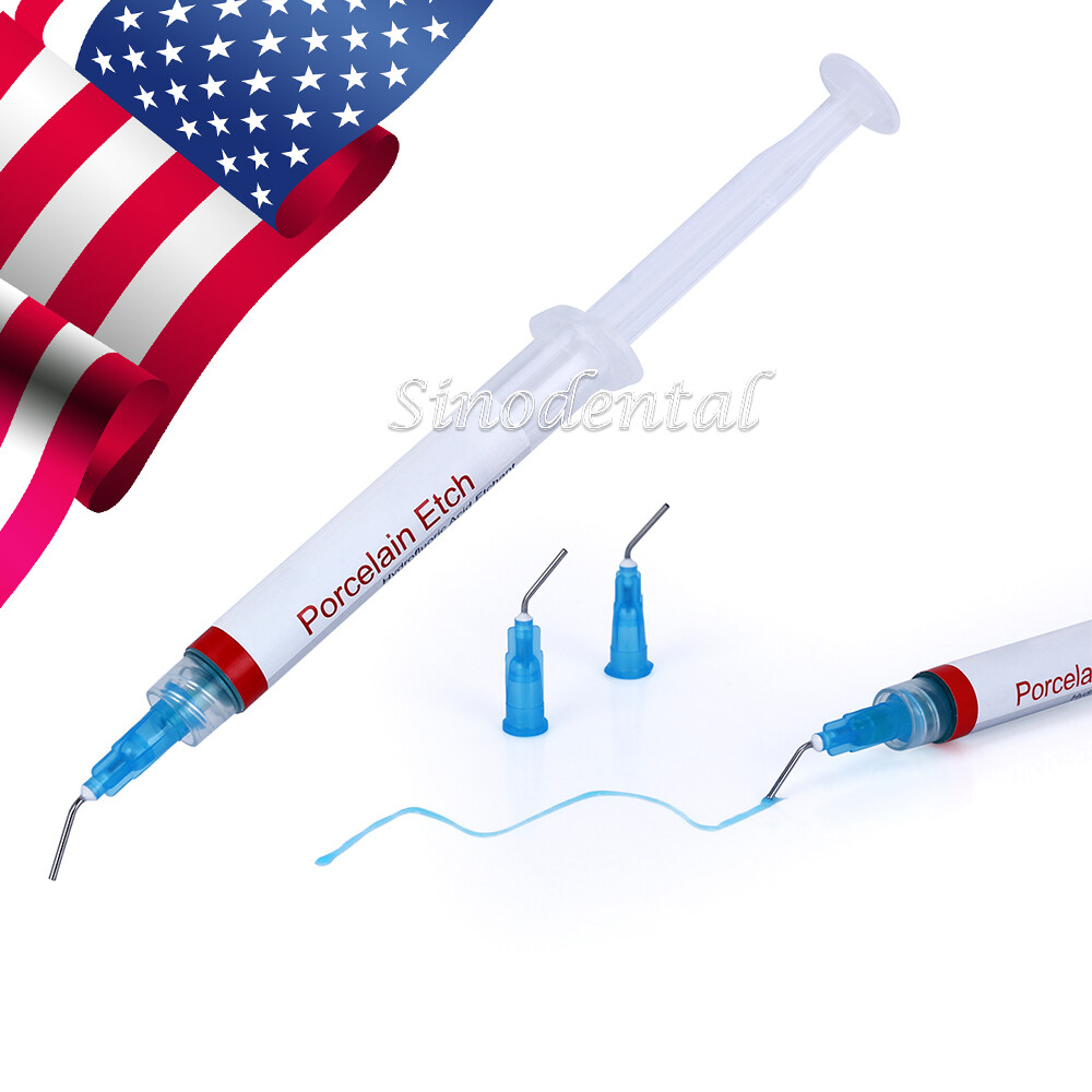 5pcs Dental Lab Porcelain Etch Gel 9.5 Hydrofluoric Acid Etchant