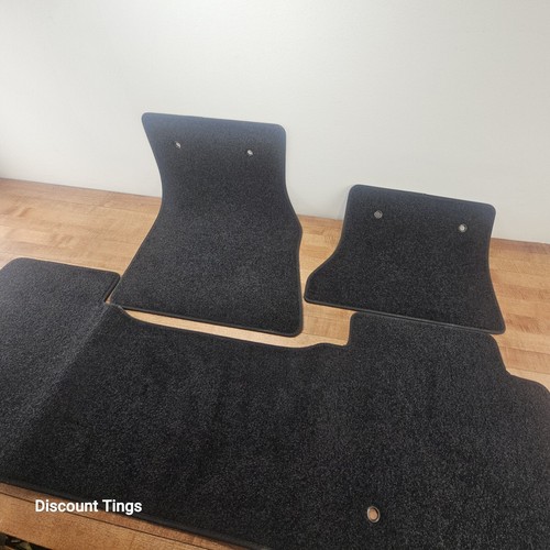 Range Rover Full Side & Sport OEM Factory Genuine Black Floor Carpet Mat Set - Picture 2 of 7