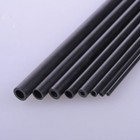 Carbon Fiber Tube 1.8mm 2mm 3mm 4mm 5mm 6mm OD 200mm & 400mm Long Round