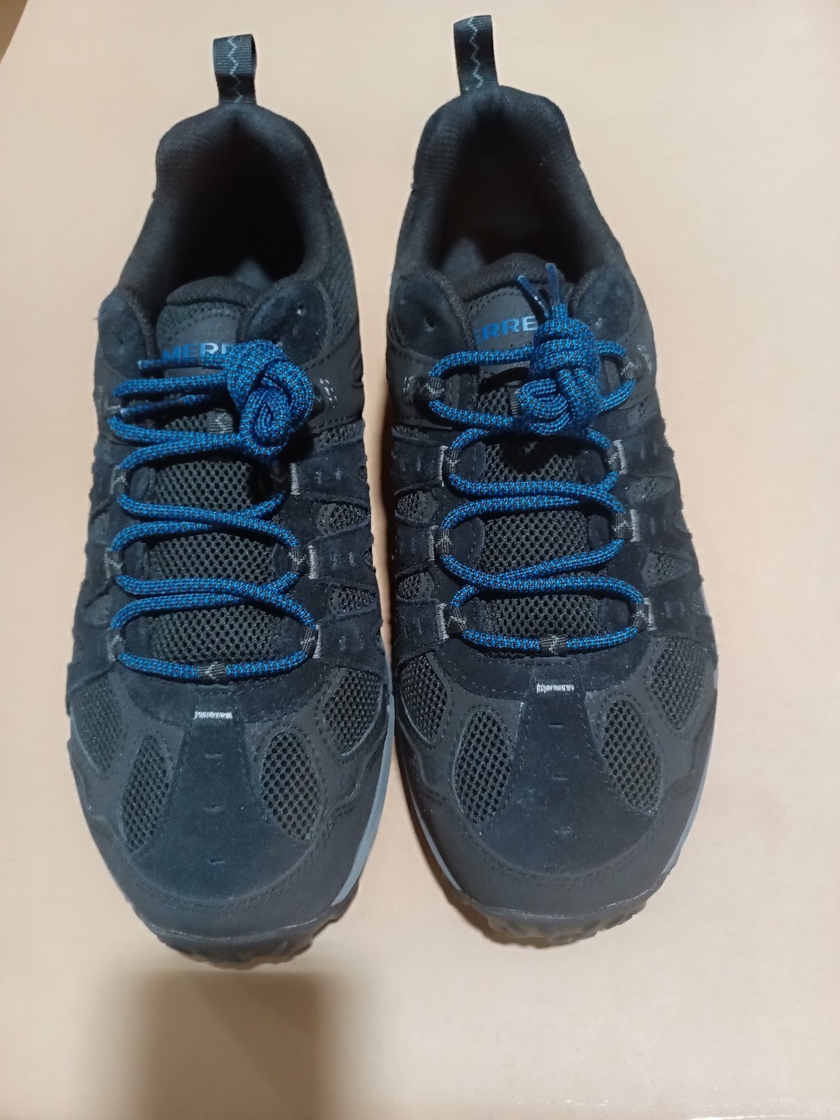 MERRELL UsedLikeNew_Merr Men's Low Rise Hiking Boots Black 13_Black_Sz13