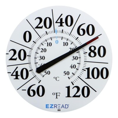 #ad Headwind Consumer EZ Read Dial Indoor Outdoor Thermometer Large Readout 12.5 in $27.98