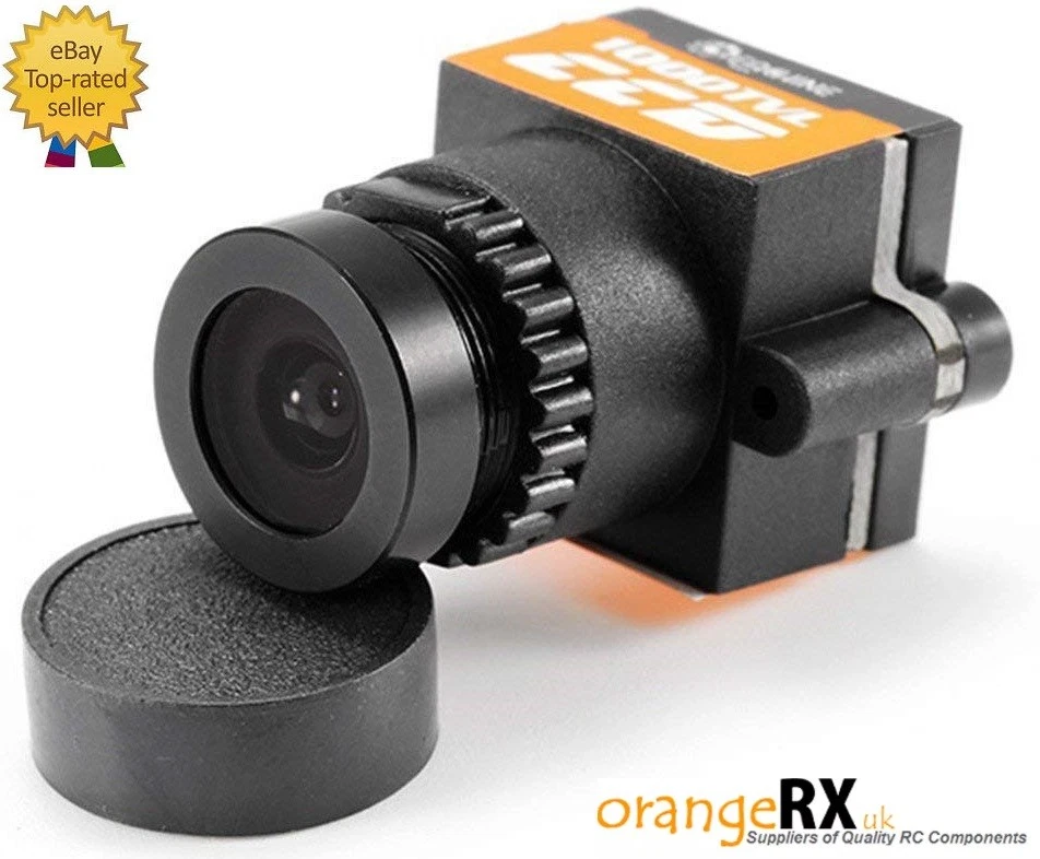EACHINE 1000TVL 1/3 CCD 110 Grad 2,8 mm 5 V 20 V FPV Kamera Cam NTSC PAL orangeRX UK - Bild 2 von 4