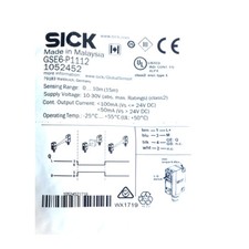 SICK GSE6-P1112 Miniature photoelectric sensors ,PNP,New