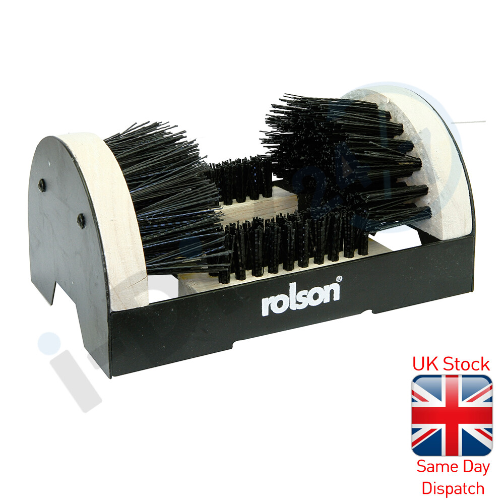 Outdoor Door Step Boot Scraper Brush Cleaner Mat Removes Mud Dirt