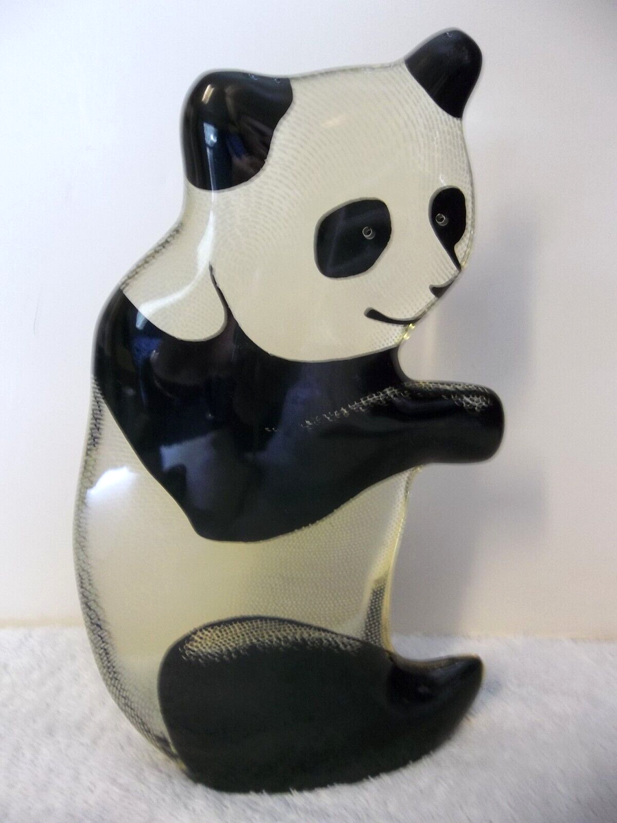 デジタルハリネズミ　bear&amp;pandaプリント herend-panda-bear-with-bamboo-
