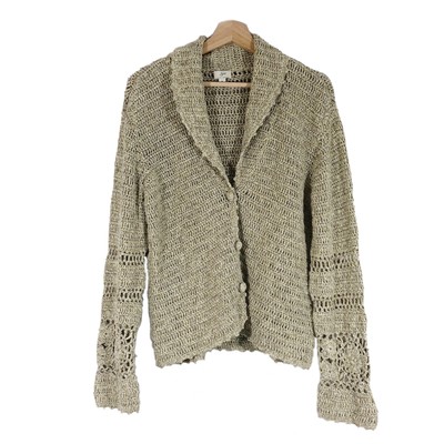 cardigan de linho feminino