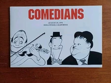 USA #2562-6 1991 29c Comedians First Day Ceremony Program Al Hirschfeld