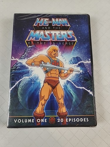He-Man and the Masters of the Universe Vol 1, 20 Episodes 2 DVD Disc NEW SEALED - Picture 1 of 10
