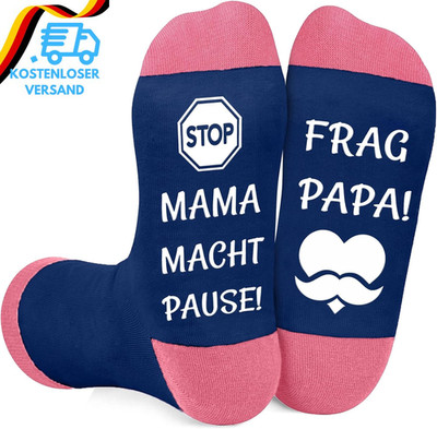 Socken Damen 39-42 Baumwolle, Lustige Geschenke Für Frauen Socken Mit Spruch, Ge