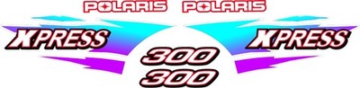 Polaris Xpress Decal kit 300 400