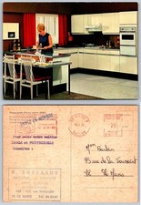 1974 Poggenpohl Cucina "Forma 2000" Interior Design Cartolina Pubblicitaria Le Mans