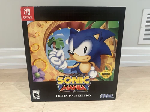 Brand New Factory Sealed Sonic Mania: Collector's Edition Nintendo Switch 2017