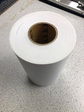 White PVC Vinyl Roll - 12.25" x 300'