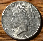 1922 S Peace Silver Dollar $1 -Extra Fine Quality Coin - FREE SHIP
