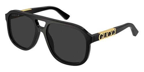 Gucci GG1188S Pilotenbrille Unisex schwarz grau 58 mm neu 100 % authentisch - Bild 2 von 10