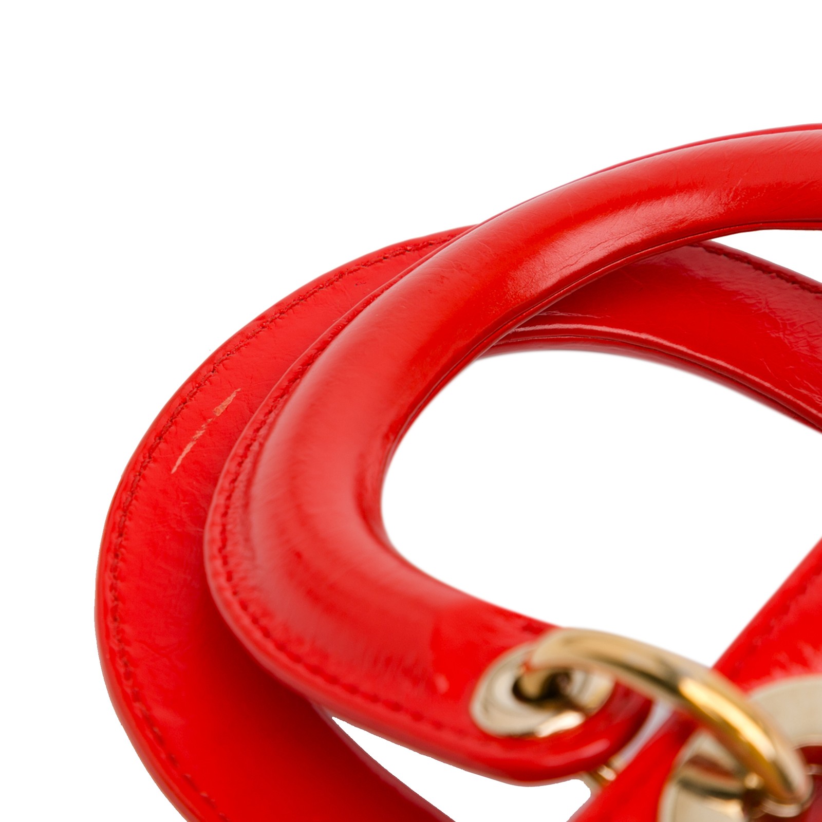 Authenticated Dior Mini Calfskin Sequin Embellish… - image 8