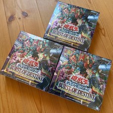 Bulk Sale Asian Version Brand  Yu Gi Oh Burst of Destiny 3 BOX Yu Gi No.PY884