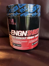 EVL Ultimate ENGN SHRED Pre Workout Energy Powder - Thermogenic Fruit Punch 2025