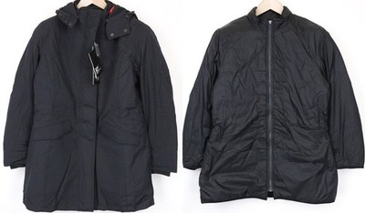 Tucano Urbano Hide Park Herren Jacke EU42 Schwarz 2in1 Wasserfest Abnehmbare Pad