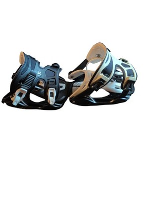 Nidecker FLOW Alpha White and Black Snowboard Bindings Large