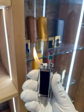 ACCENDINO LUBINSKY PROFESSOR PER PIPA C/PIGINO INCORPORATO CROMO e NERO LUCIDO