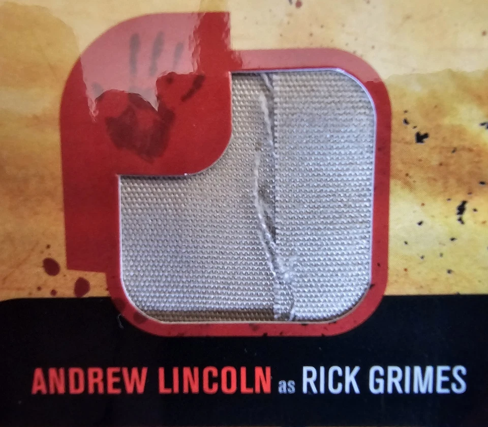 Walking Dead Wardrobe Relic M1 variant Andrew Lincoln Rick Grimes Season 1 AMC - Image 2 of 4