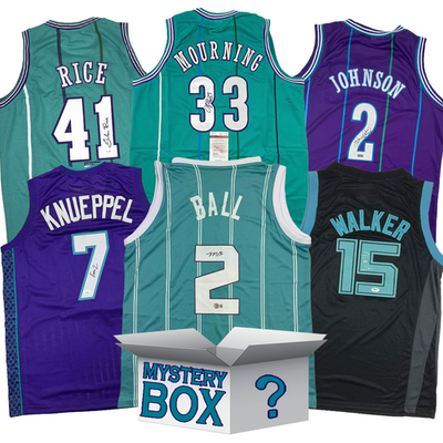 #ad Autographed Signed Charlotte Basketball Jersey Mystery Box PSA JSA Beckett COA $99.99