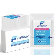 Ultra Soft Makeup Remover Wipes   Individually Wrapped Face Wipes for Travel ...